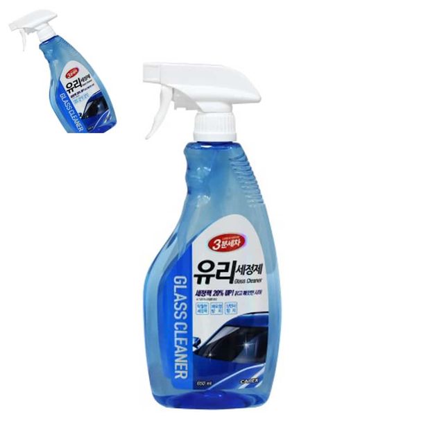 3분세차 유리세정제 650ml 자동차유리세정제 유막제거제 차량유리세정제 유리코팅