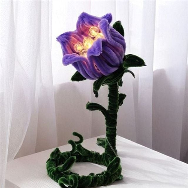 모루 무드등 diy 꽃 무드등 만들기 핸드메이드 인테리어 테이블 실내 재료 조명 아트키트 홈데코 선물용