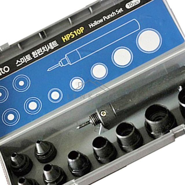 수동펀치 펀치비트 펀치 환펀치세트 HPS10P 1SET