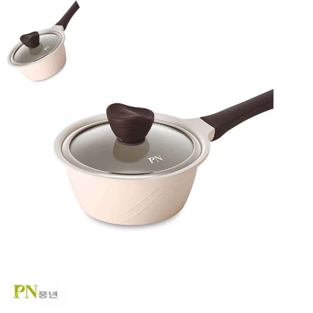 PN풍년 포시아D 올라IH 편수냄비 18cm 업소용냄비 하이라이트냄비 주물편수냄비 찌개냄비