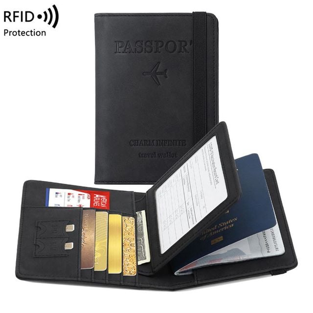 RFID 해킹방지 여권지갑 OLZ-008