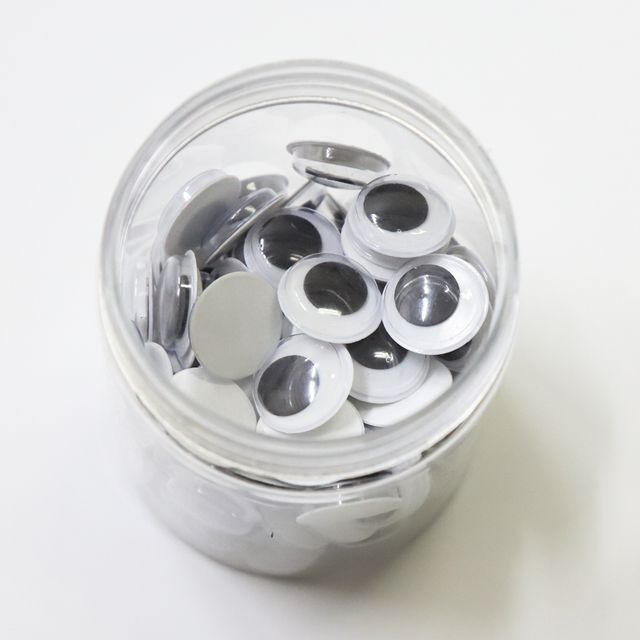 인형 눈알 12mm 1통(10g) 완구 스티커 눈알 - 이미지 4