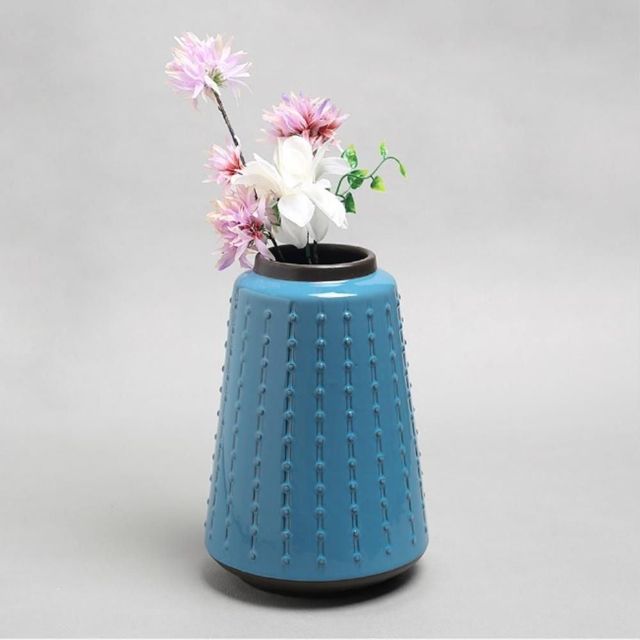 나인 도자기 인테리어 꽃병 18.5x27.5x7.5cm