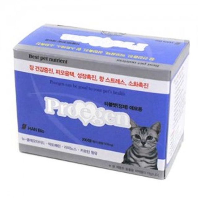 고양이 영양제 보조제 고양이 전용 장 건강 200정