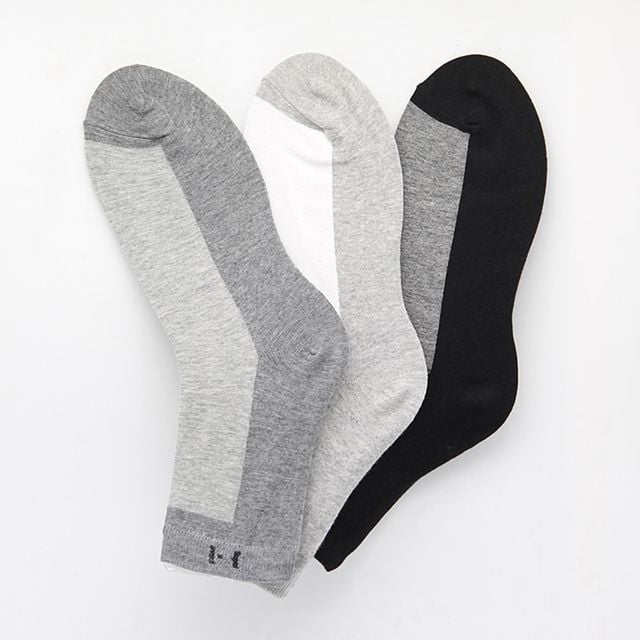 남자 케쥬얼양말 중목(투톤) 10켤레