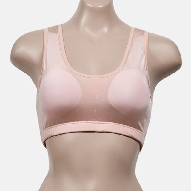 캡내장형 탈부착 쿨인견 스포츠 브라 0355wf