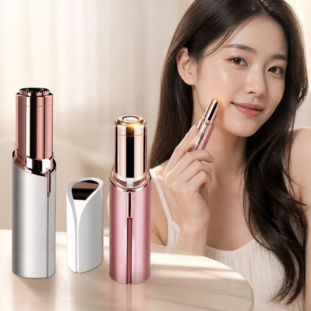 얼굴 솜털 제모기 여성용 쉐이버 스틱형 면도기 잔털 정리기