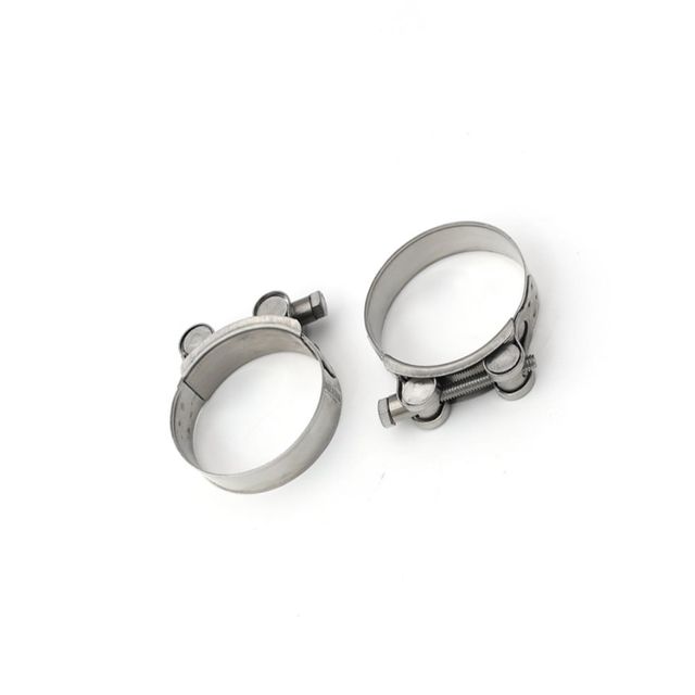 스텐 고압 호스 조임밴드 2p 40-43mm 배관밴드 파이프클램프 호스반도