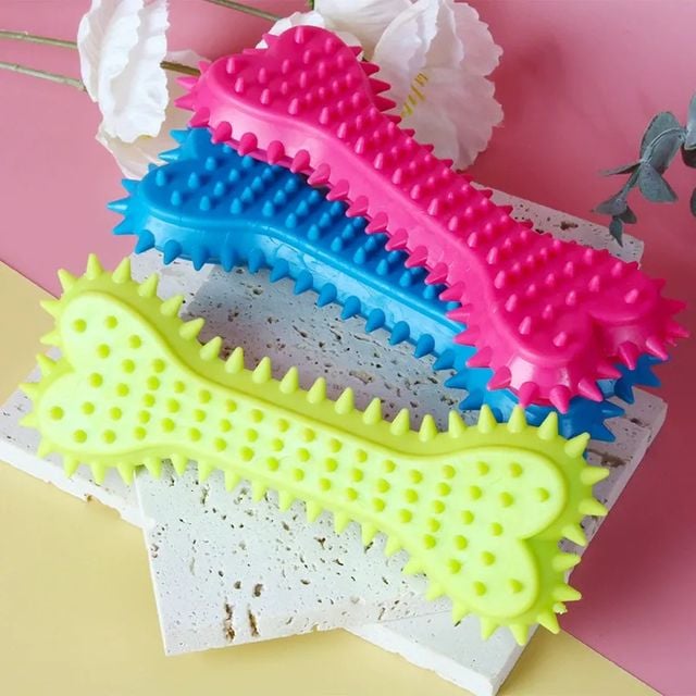 3종set 고양이 강아지 터그 놀이 장난감 애견 반려묘 용품 뼈다귀 모양 펫토이 - 이미지 8