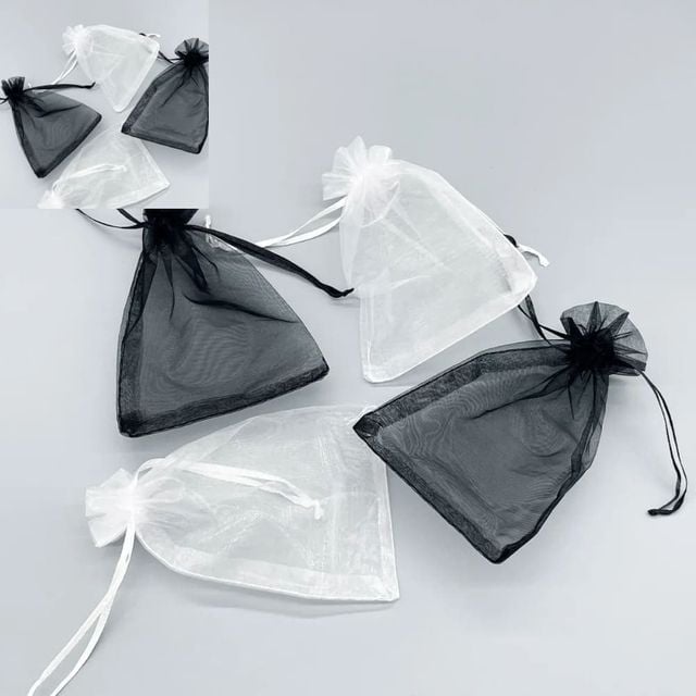 오간자 선물 포장 망사 복주머니 포장지 봉투 10x15cm 메쉬파우치 망사파우치 선물파우치 포장파우치