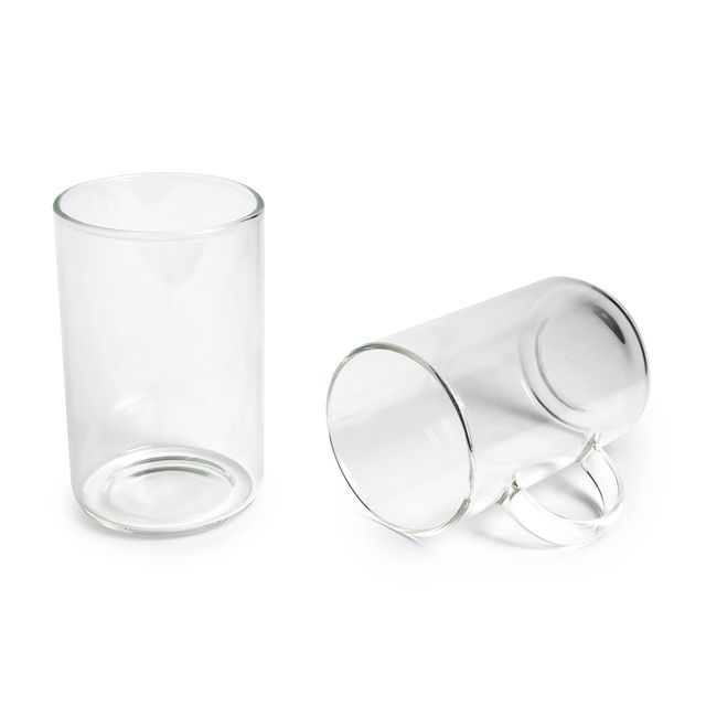 내열유리컵 500ml 2P 글라스컵 차컵 - 이미지 4