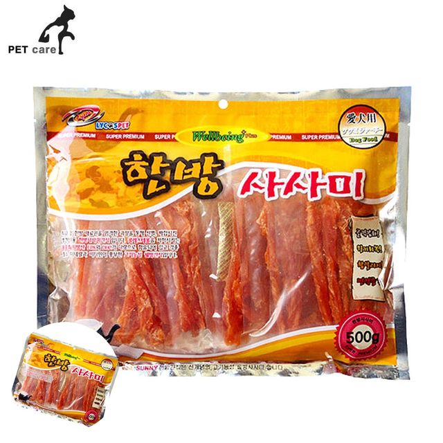 강아지건강간식 강아지영양간식 한방 사사미 500g