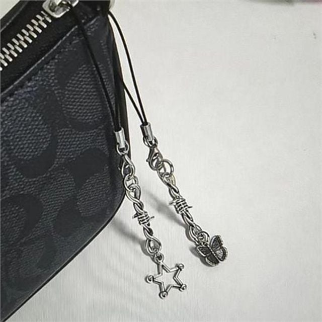 핸드폰 가방 장식 키링 펜던트 열쇠고리 메탈 키링 스트랩 고리