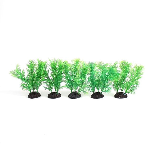 수족관 꾸미기 인조수초 5p 12cm 어항 장식 - 이미지 1