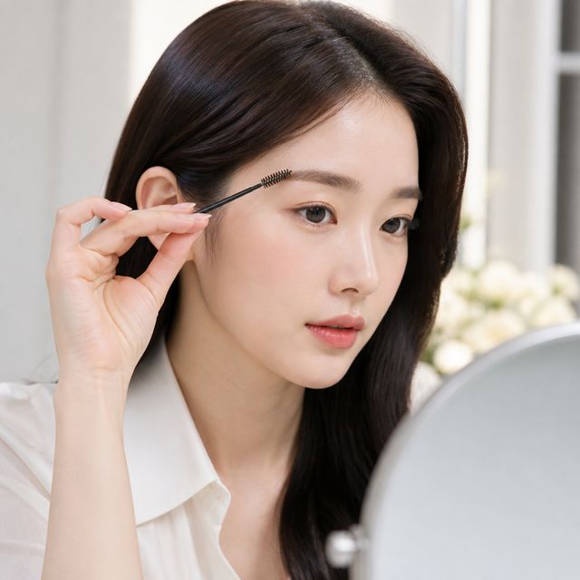 아이브로우 메이크업 스크류 눈썹 정리 빗 속눈썹 빗질 도구
