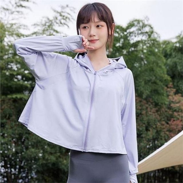 후드 여성 자외선 차단 자켓 냉감 여성 바람막이 자켓 아웃도어
