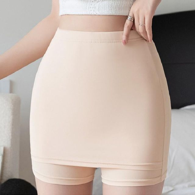 풀커버속바지 Y존 와이존 커버 라인 속바지 원피스 Y존 커버 안심 치마 속바지 와이존