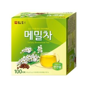 담터 메밀차 100T 대용량 구수한 전통차 티백 - 이미지 2