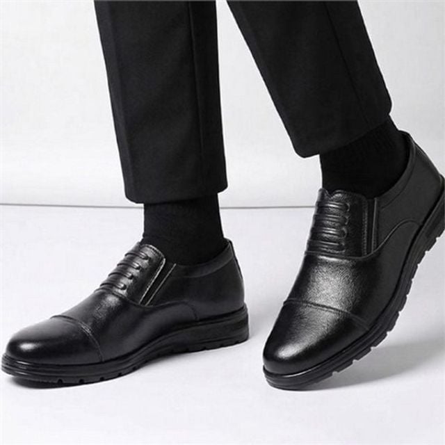클래식 남성 정장구두 슬립온 남성 플랫 데일리 비즈니스화 출근 로퍼