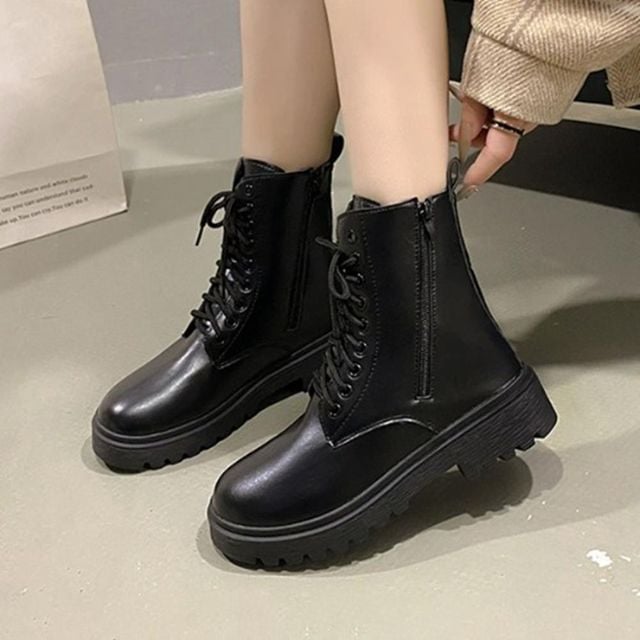봄여자신발 부츠 부티 가을신상 통굽 미들힐 봄신상