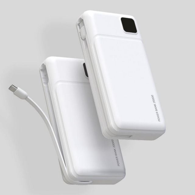 C타입 여행용 일체형 충전기 보조배터리 20000mAh