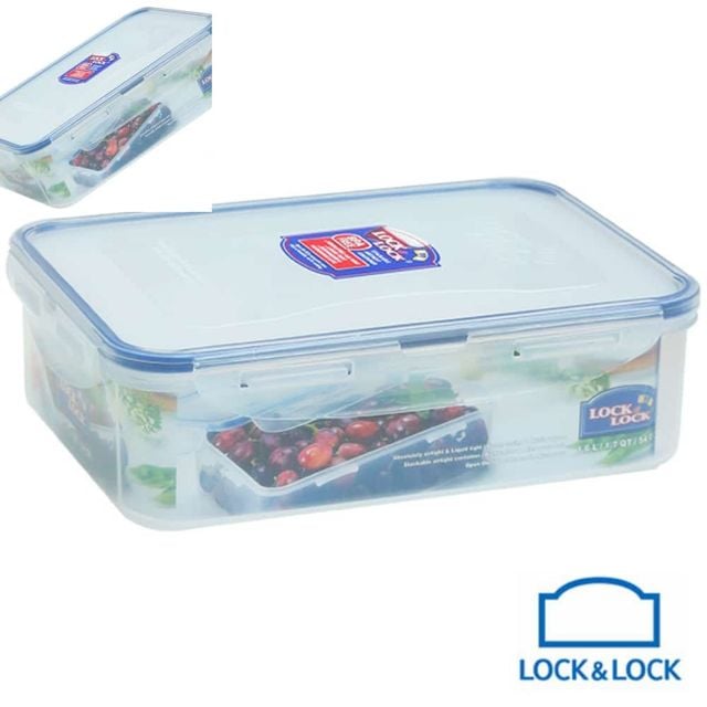 락앤락 직사각밀폐용기 1600ml 냉동실밀폐용기 냉동밀폐용기 투명용기 진공밀폐용기