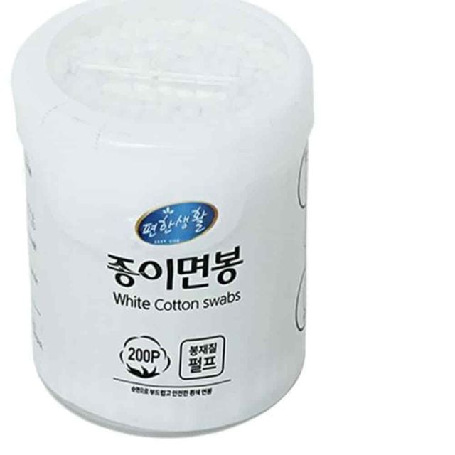 종이면봉 메이크업수정 위생면봉 피지압출면봉 귀청소