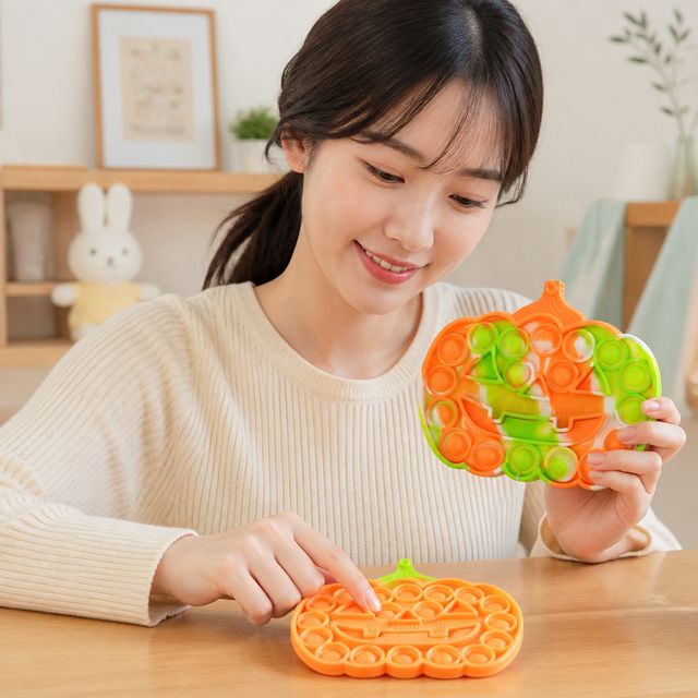 할로윈 뽁뽁이 장난감 푸시팝 보드게임 스트레스 해소용 - 이미지 1