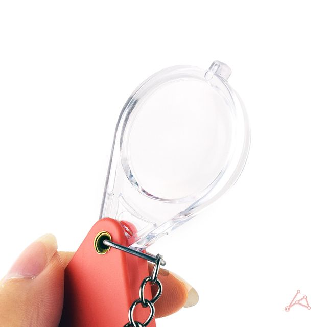 돋보기 키링 미니확대경 휴대용돋보기 - 이미지 2