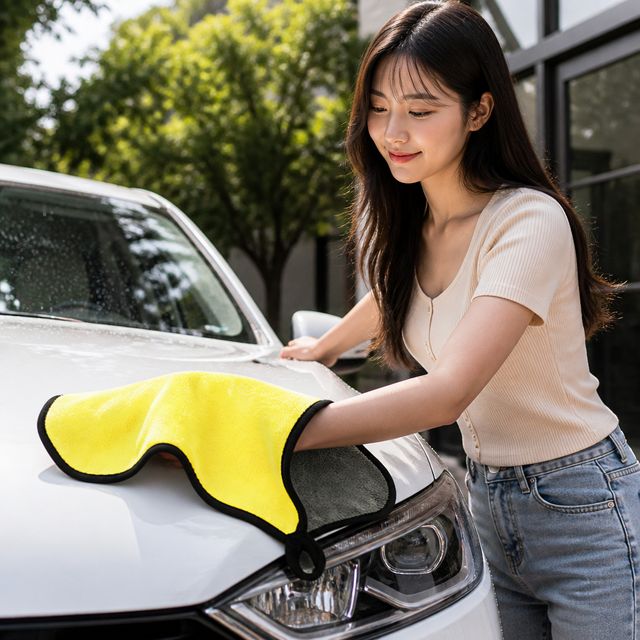 세차타월 극세사 물기제거 드라잉타월 자동차 외장관리용품