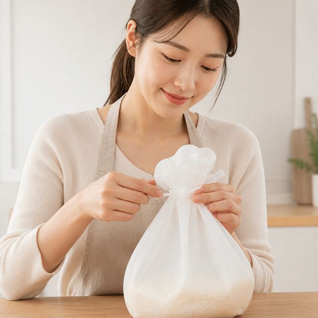 베이킹 실리콘 반죽 주머니 제빵 밀가루 믹싱 계량 제빵도구 용품
