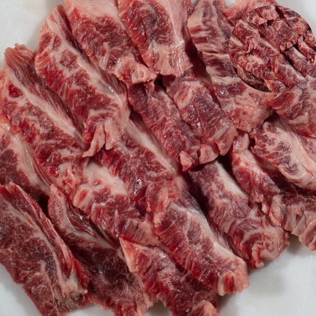 소고기부위 캠핑숯불구이 소고기 세트 1.2kg