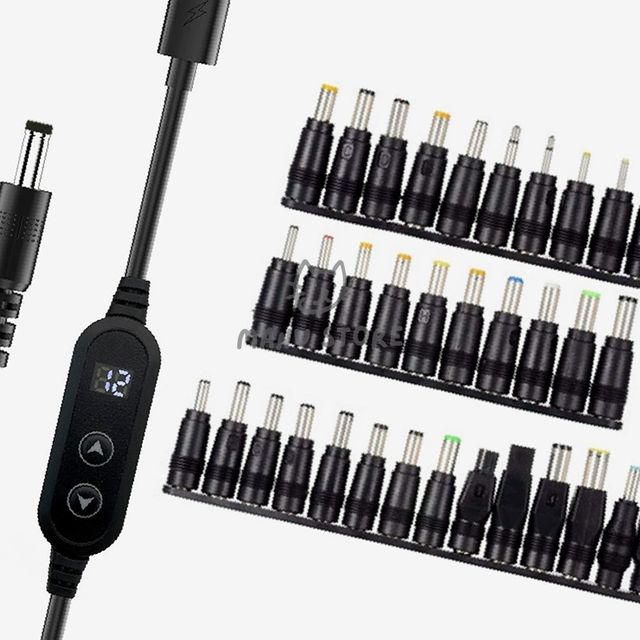 DC케이블 DC변환케이블 60W PD C to DC 변환 케이블 젠더 34종세트