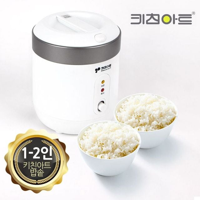 소형 가정용 전기밥솥 1인 2인 간편밥솥 - 이미지 1