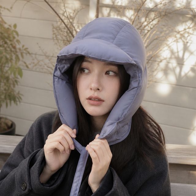 여성 귀달이모자 털모자 방한모자 겨울 벙거지 군밤모자 보온 가을모자 - 이미지 1