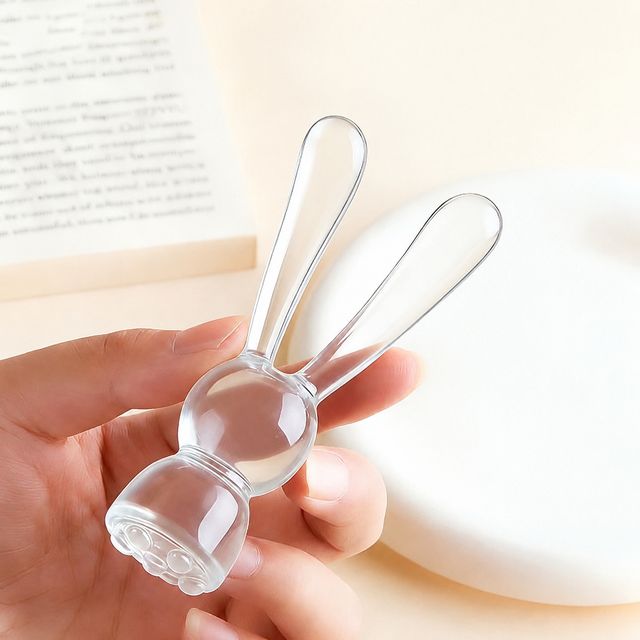 영롱한 토끼 괄사 마사지기 승모근 바디 몸 두피 얼굴 괄사 마사지 지압 안마 안마기 - 이미지 9
