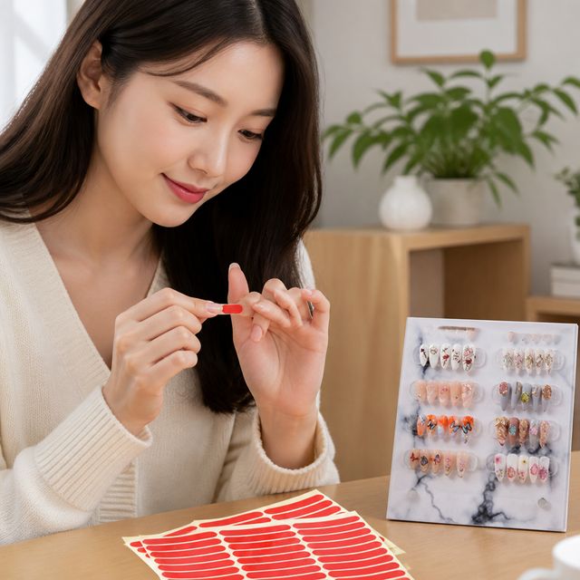네일팁 젤패드 양면 스티커 네일아트용 30P