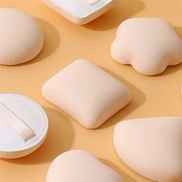 프리비건 화장 스펀지 퍼프 프리미엄 메이크업 쿠션 퍼프 파운데이션 에어쿠션