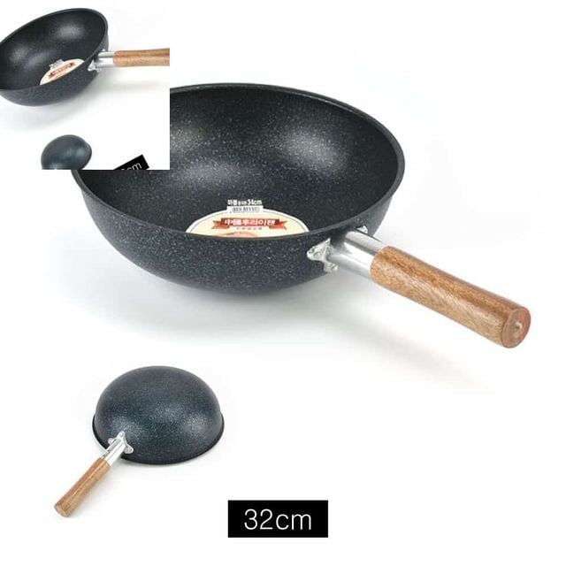 코팅 궁중팬 32cm 후라이펜 프라이팬 업소용웍 업소용궁중팬