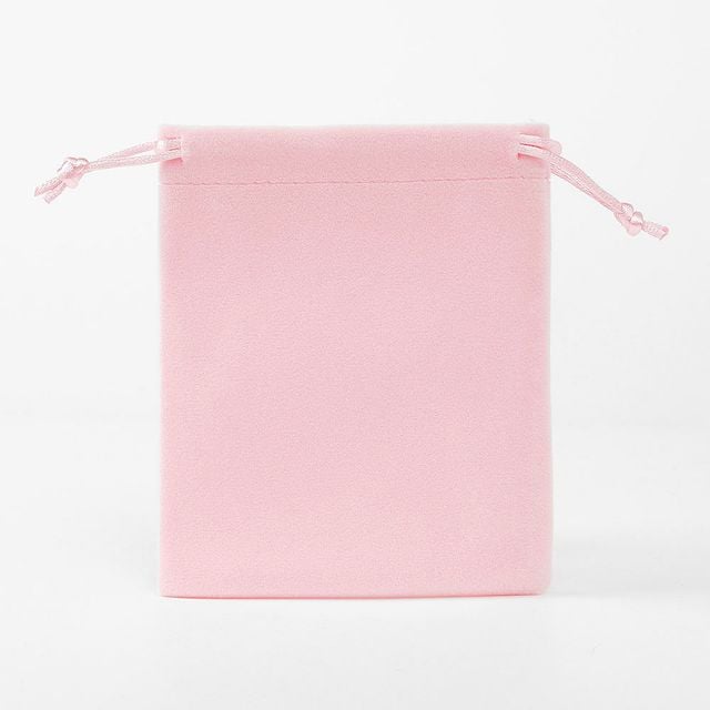 벨벳 미니 스트링 파우치 10p 10x12cm 시크릿파우치 - 이미지 1