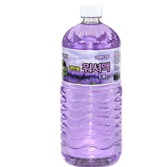 워셔액 1.8L 차유리세정액 자동차세정액 차량용워셔액 자동차유리세정액