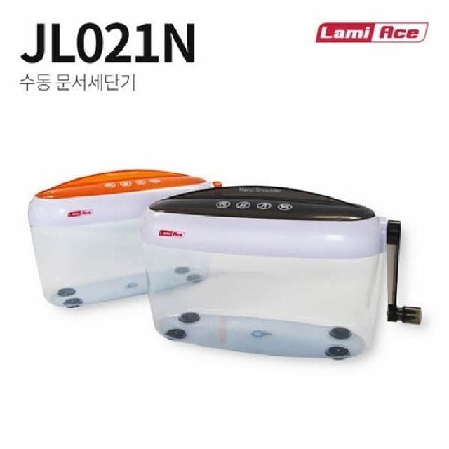 문서세단기 소형 사무용 컴팩트 블랙 디자인 - 이미지 1