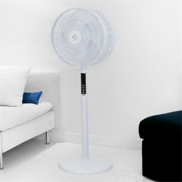360도 회전 선풍기 듀얼 서큘레이터 강력 다용도 공기순환기 사무실 넓은 매장 스탠드형 양방향 업소용