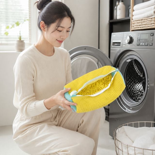 세탁망 극세사 모자 인형 운동화 신발 빨래망 세탁소품용품