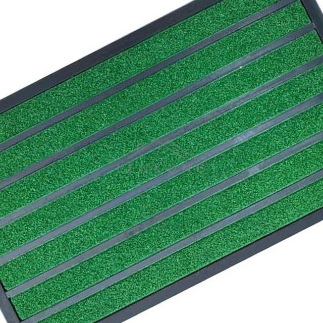 업소용바닥매트 미끄럼방지발판 고무판 바닥매트 줄무늬매트 녹색 750x450x8mm DMSG 750 DMSG 750 1EA