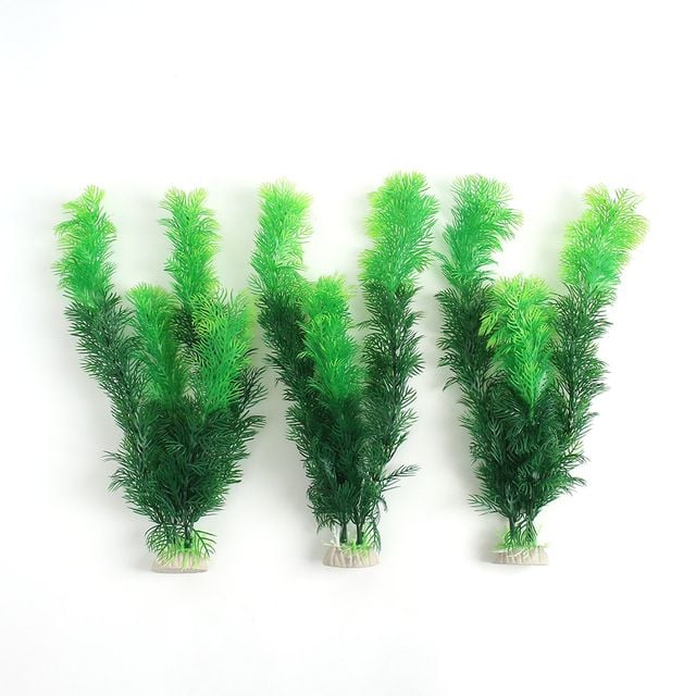 수족관 꾸미기 인조수초 3p 30cm 어항 은신처 장식 - 이미지 1