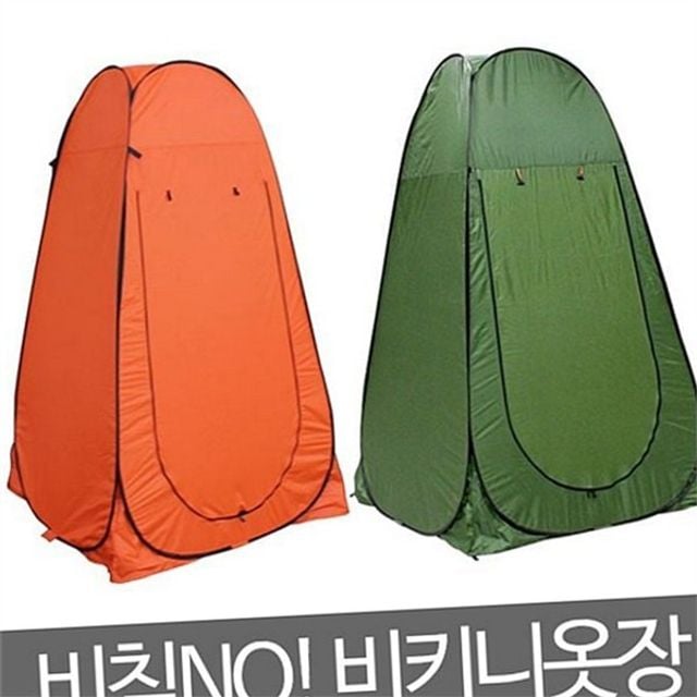 캠핑 텐트 야외 텐트 휴대용 1인용 원터치 탈의실 화장실 간이