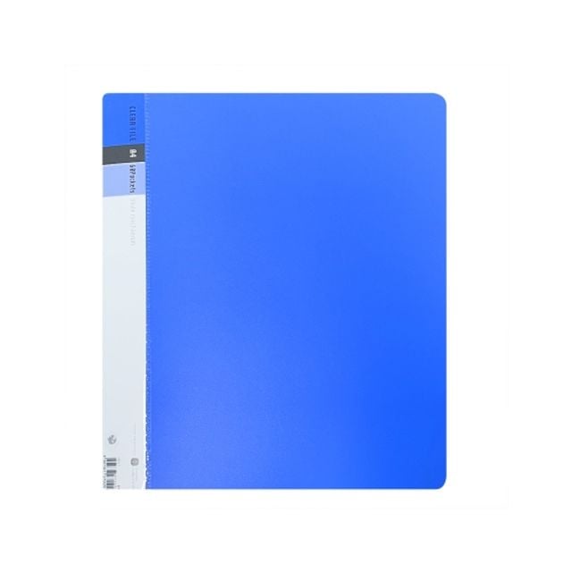 O링 클리어화일 60매 청색 30개입 - 이미지 1