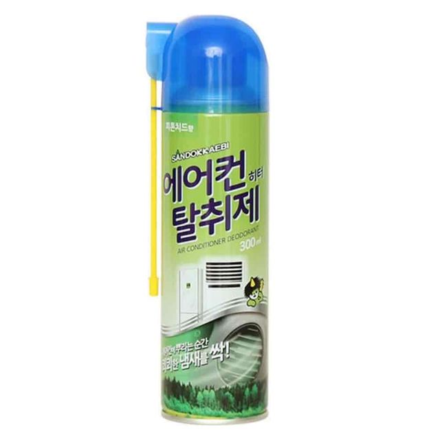 탈취제 300ml 에어컨스프레이 에어컨냄새제거 자동차에어컨냄새 가정용탈취제