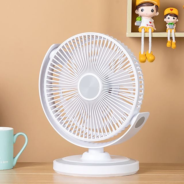 오엉 회전형 쿨링팬선풍기600-FAN-c타입충전식